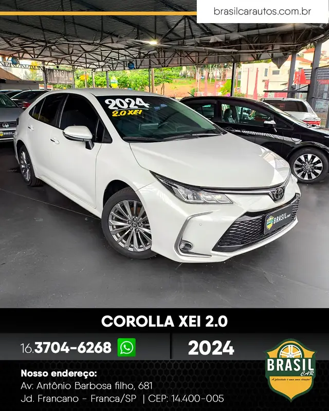 Carro Toyota Corolla 2024 XEi 2.0