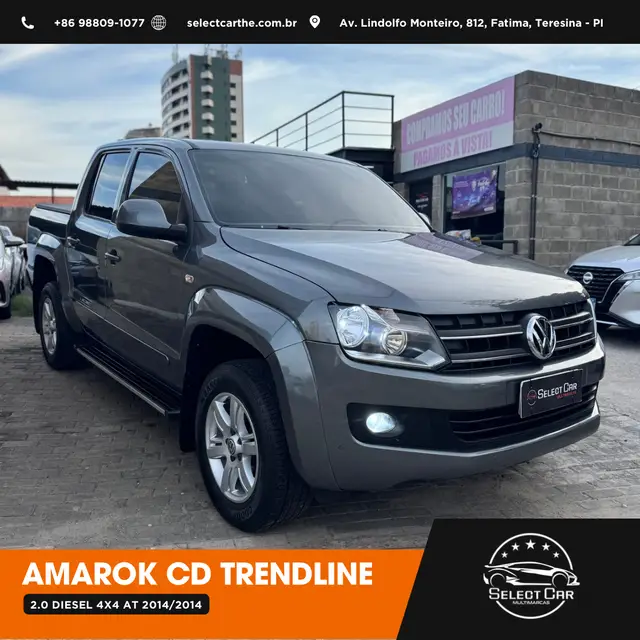 Carro Volkswagen Amarok 2014 2.0 TDi CD 4x4 Trendline (Aut)