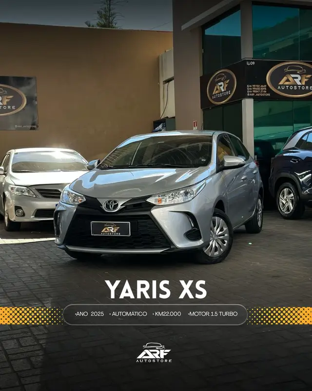 Carro Toyota Yaris 2025 XL 1.5 (Flex) (Aut)
