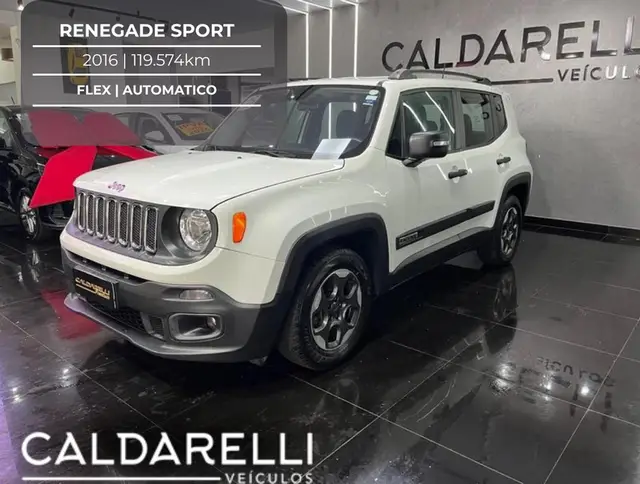 Carro Jeep Renegade 2016 Sport 1.8 4x2 (Aut) (Flex)