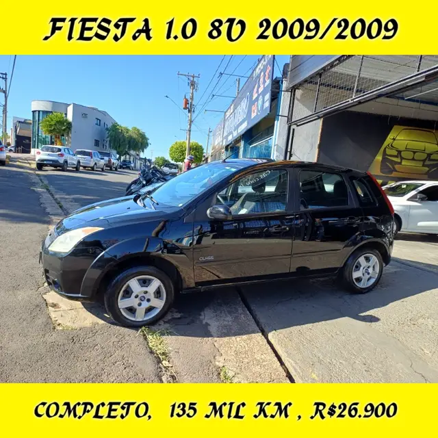 Carro Ford Fiesta Hatch 2009 1.0 (Flex)