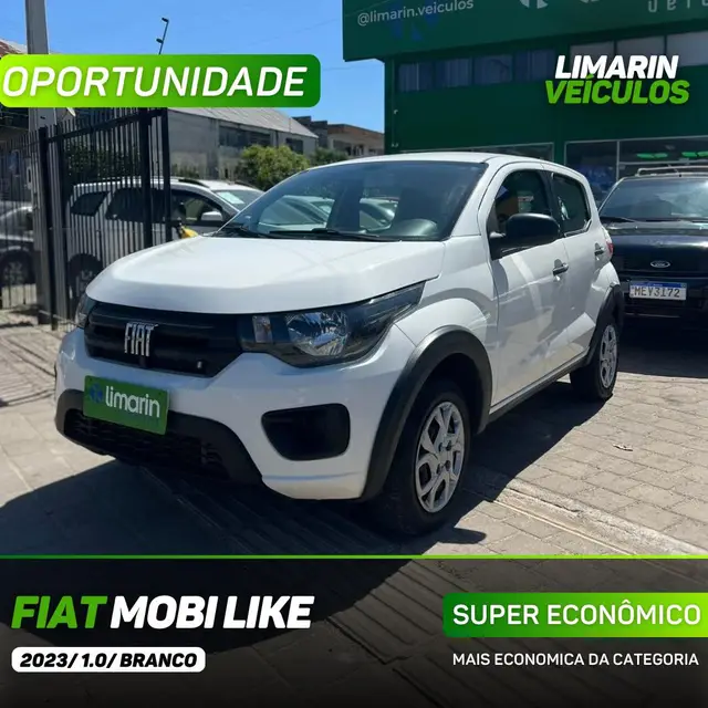 Carro Fiat Mobi 2023 Like 1.0 (Flex)