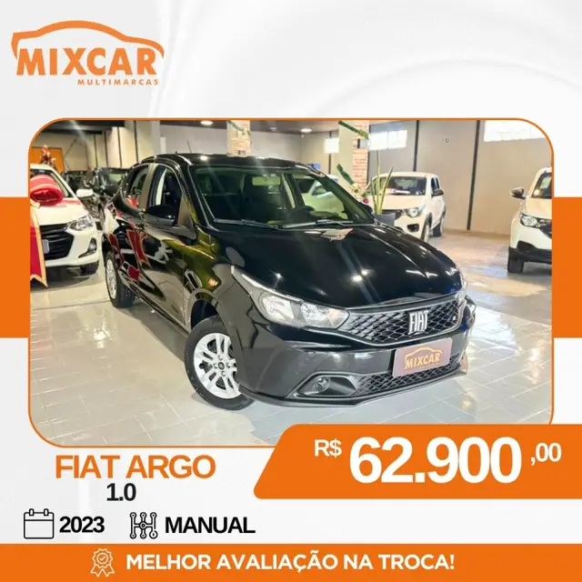 Carro Fiat Argo 2023 1.0 (Flex)