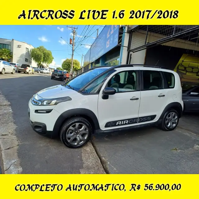 Carro Citroën Aircross 2018 1.6 16V Live (Flex) (Aut)