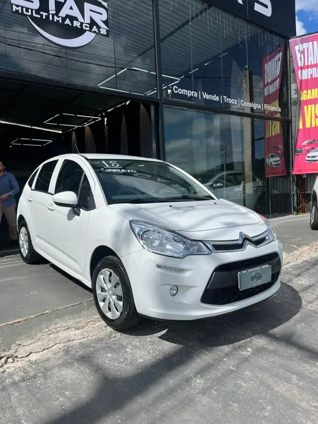 Carro Citroën C3 2018 Attraction 1.2 12V (Flex)