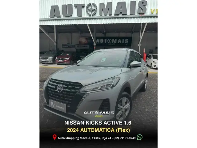 Carro Nissan Kicks 2024 Active 1.6 (Flex)