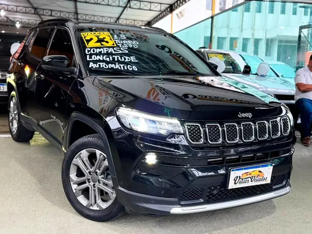 Carro Jeep Compass 2023 Longitude 1.3 T270 (Aut) (Flex)