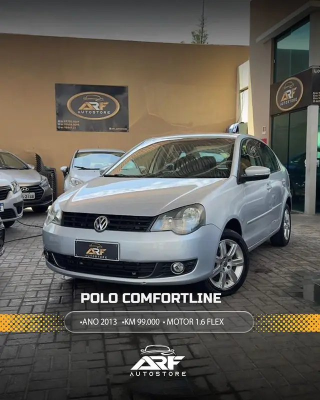 Carro Volkswagen Polo Sedan 2013 1.6 8V (Flex)