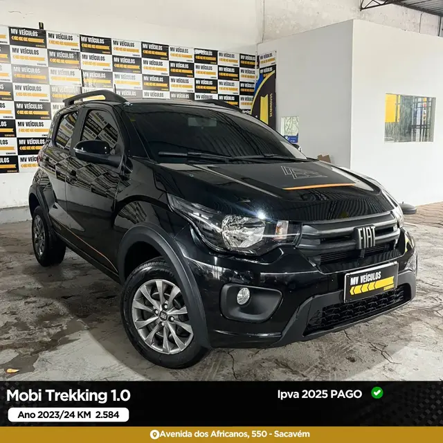 Carro Fiat Mobi 2025 Trekking 1.0