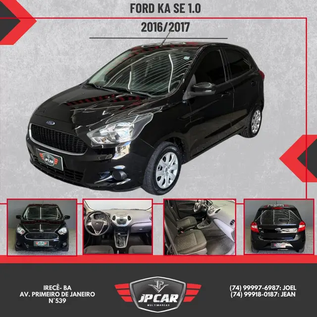 Carro Ford Ka 2017 1.0 SE (Flex)