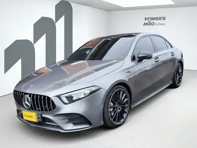 Carro Mercedes-Benz A 35 AMG 2022 2.0 Turbo Gasolina 4MATIC (Aut)