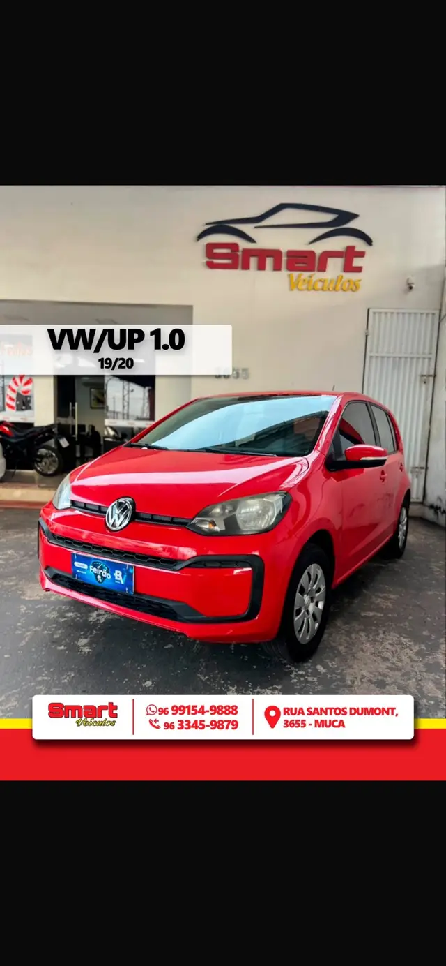 Carro Volkswagen Up! 2020 1.0 MPI (Flex)