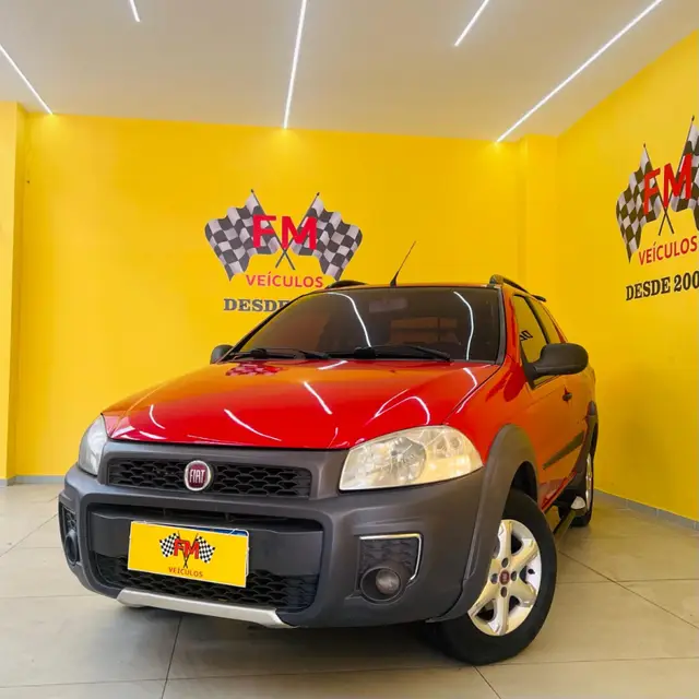 Carro Fiat Strada 2015 Working 1.4 (Flex) (Cabine Dupla)