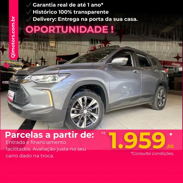Carro Chevrolet Tracker 2021 Premier 1.2 Turbo (Aut) (Flex)