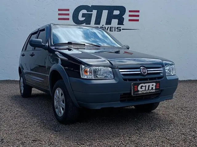 Carro Fiat Uno Mille 2011 Fire Economy Way 1.0 (Flex) 4p