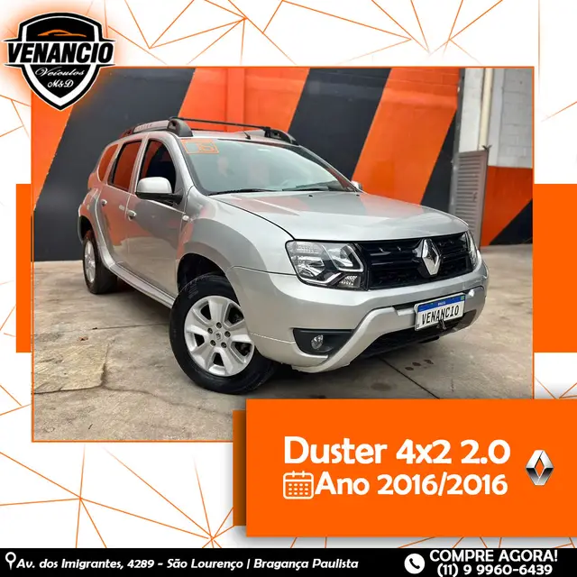 Carro Renault Duster 2016 2.0 16V Dynamique (Aut) (Flex)