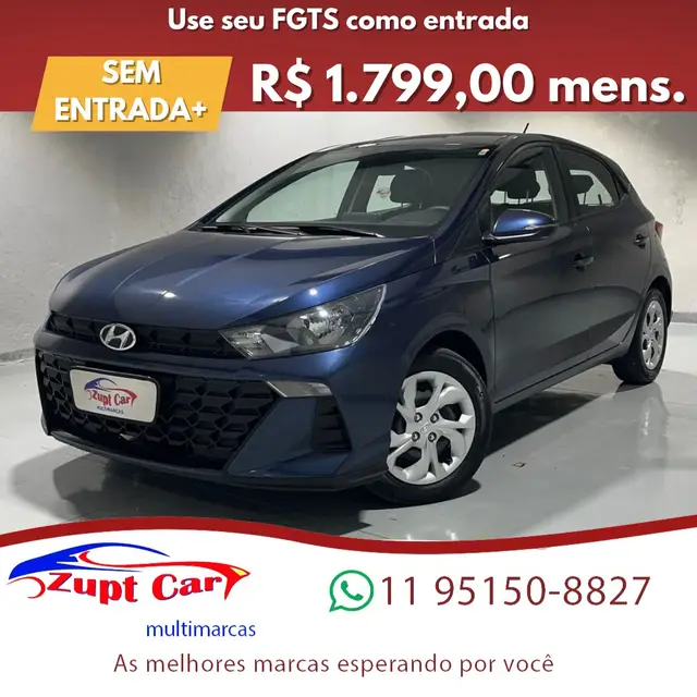 Carro Hyundai HB20 2023 Comfort 1.0 TGDI (Aut.)