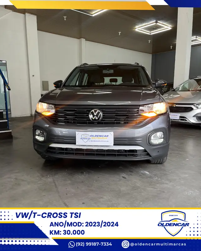 Carro Volkswagen T-Cross 2024 1.0 200 TSI 12V (Aut) (Flex)