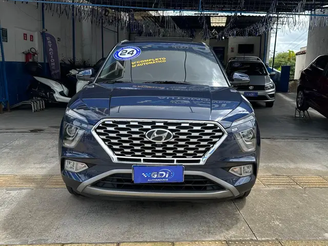 Carro Hyundai Creta 2024 Platinum 1.0 Turbo (Aut) (Flex)