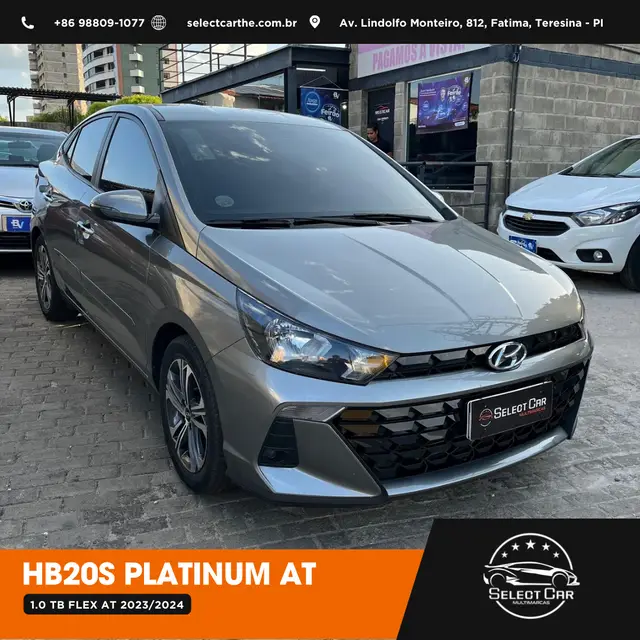 Carro Hyundai HB20S 2024 Platinum 1.0 Turbo AT (Flex)