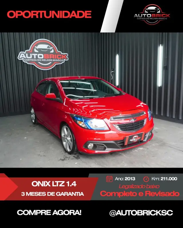 Carro Chevrolet Onix 2013 1.4 LT SPE/4