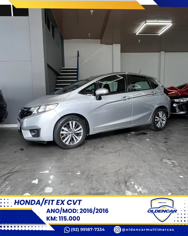 Carro Honda Fit 2016 1.5 16v EX CVT (Flex)