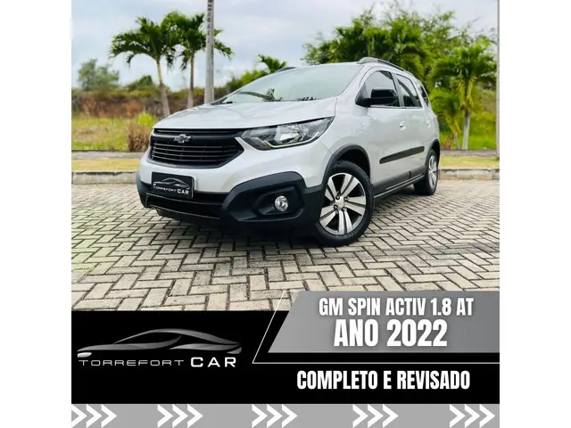 Carro Chevrolet Spin 2022 Activ 7S 1.8 (Flex) (Aut)