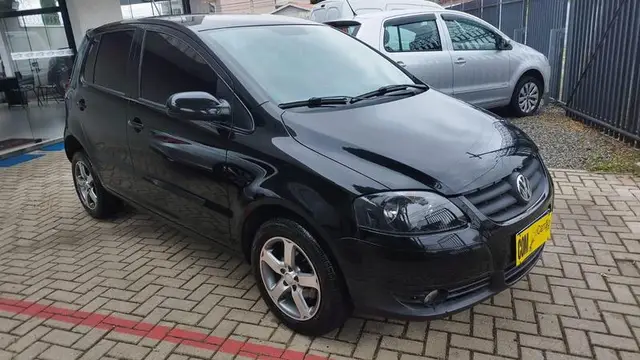 Carro Volkswagen Fox 2010 Black 1.0 8V (Flex) 4p
