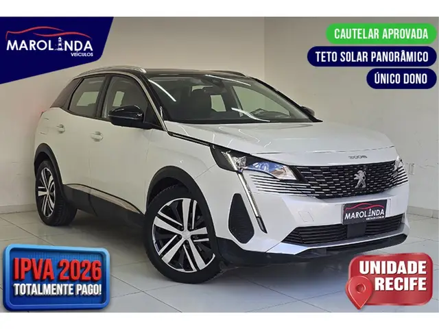 Carro Peugeot 3008 2023 Griffe 1.6 THP (Aut)