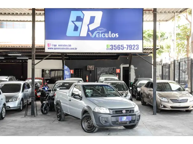 Carro Fiat Strada 2018 Hard Working 1.4 (Flex) (Cabine Simples)