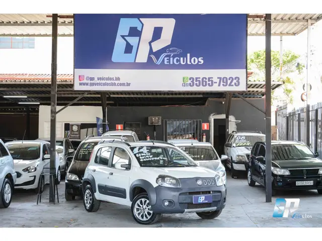 Carro Fiat Uno 2014 Way 1.0 8V (Flex) 4p