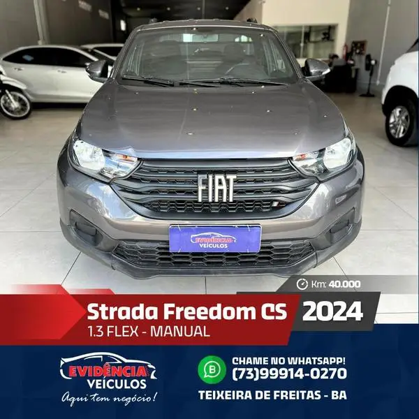 Carro Fiat Strada 2024 Freedom 1.3 CS Plus (Flex)