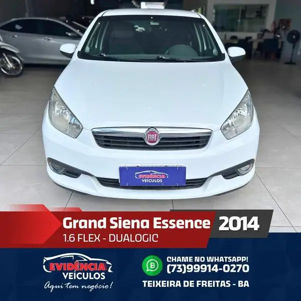 Carro Fiat Grand Siena 2014 Essence Duologic