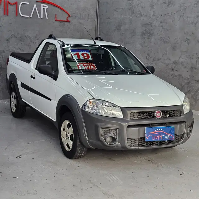 Carro Fiat Strada 2019 Hard Working 1.4 (Flex) (Cabine Simples)