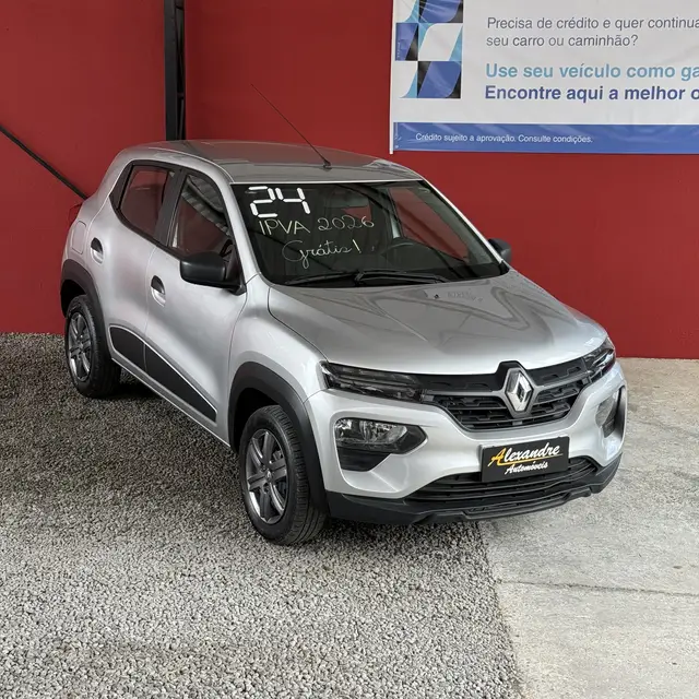 Carro Renault Kwid 2024 Zen 1.0 12v SCe (Flex)
