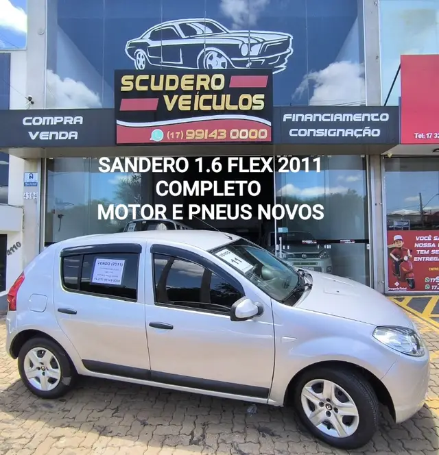 Carro Renault Sandero 2011 Expression 1.6 8V (flex)