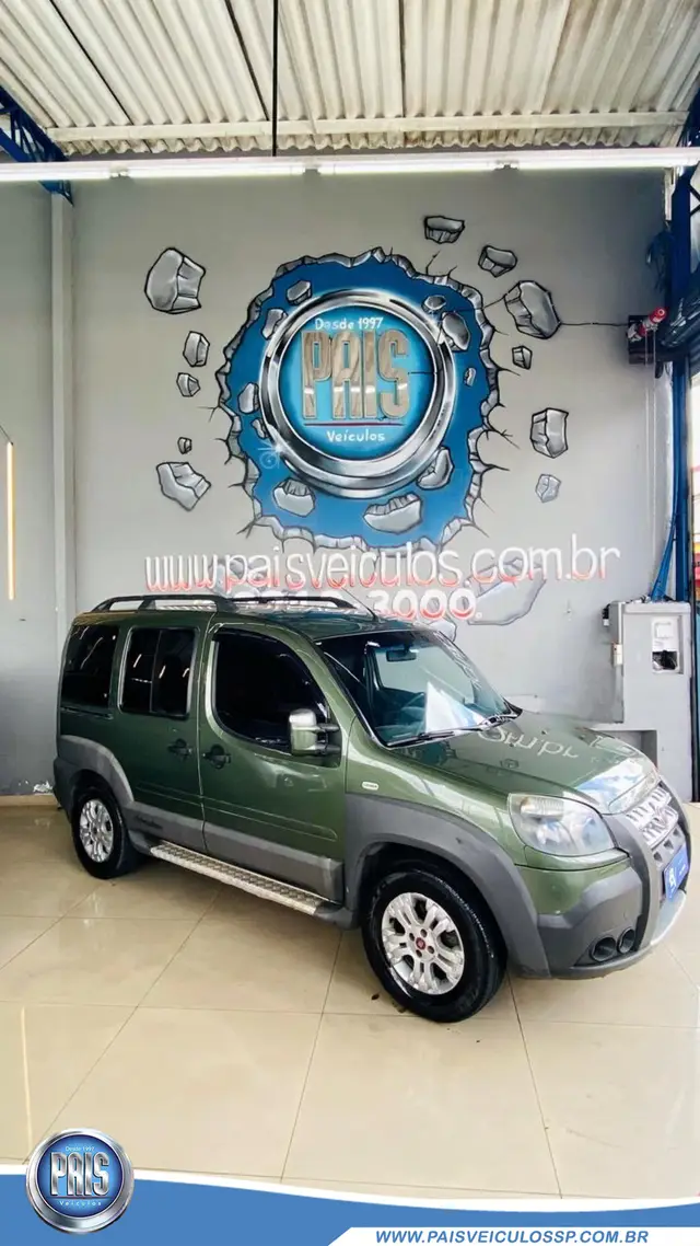 Carro Fiat Doblò 2010 Adventure 1.8 8V (Flex)