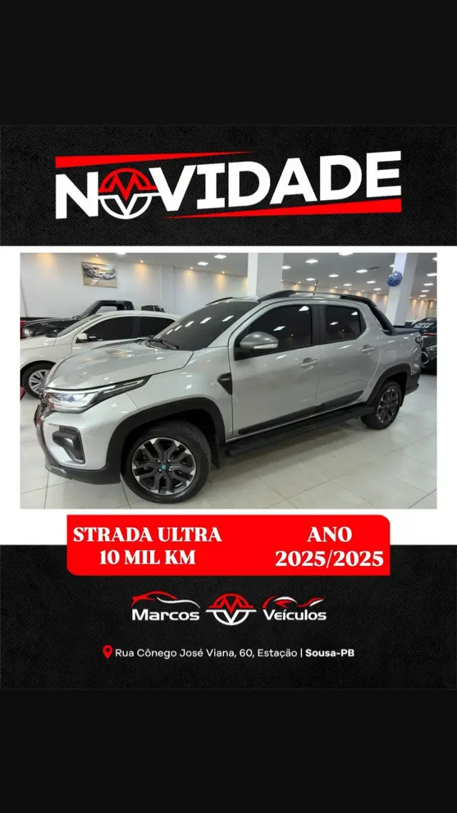 Carro Fiat Strada 2025 Ultra 1.0 Turbo