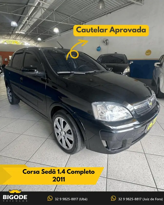 Carro Chevrolet Corsa Sedan 2011 Premium 1.4 (Flex)