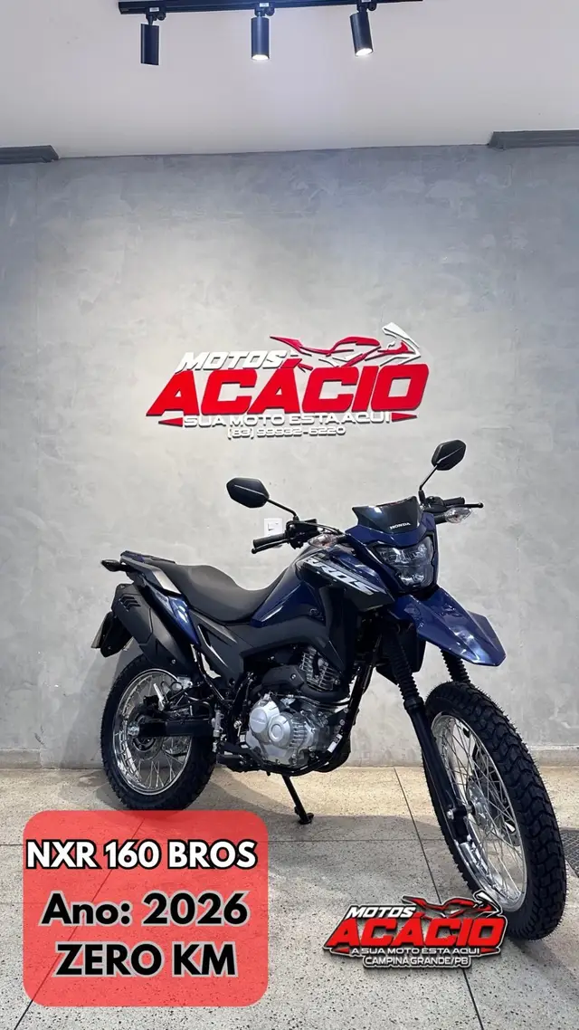 Moto Honda NXR 160 2026 Bros CBS