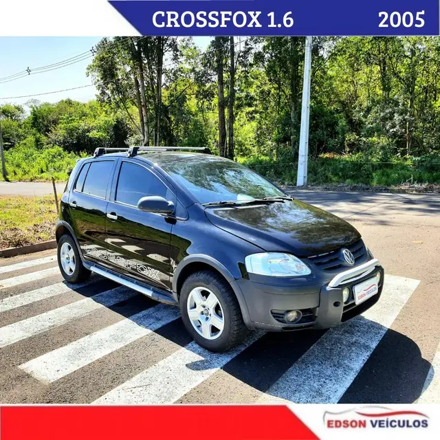 Carro Volkswagen CrossFox 2005 1.6 (Flex)