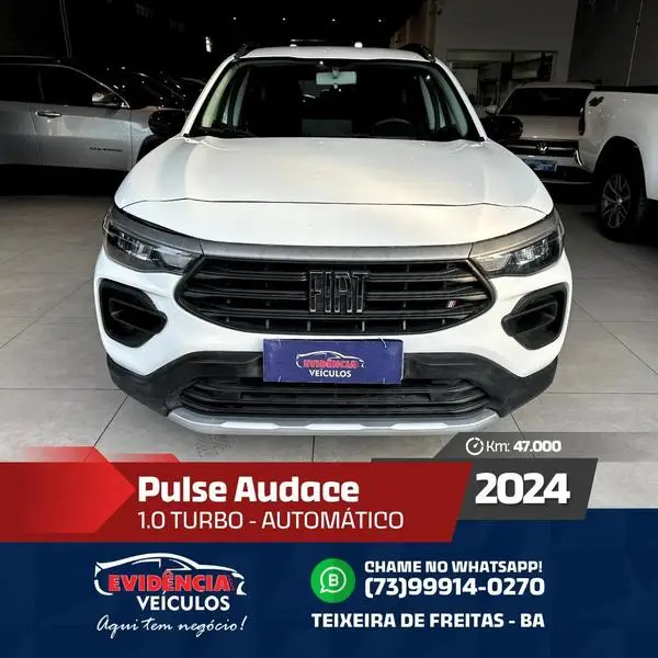 Carro Fiat Pulse 2024 Audace Turbo 200 1.0