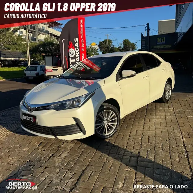 Carro Toyota Corolla 2019 1.8 GLi Upper Multi-Drive (Flex)