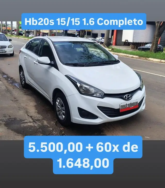 Carro Hyundai HB20S 2015 1.6 Comfort Plus (Flex)