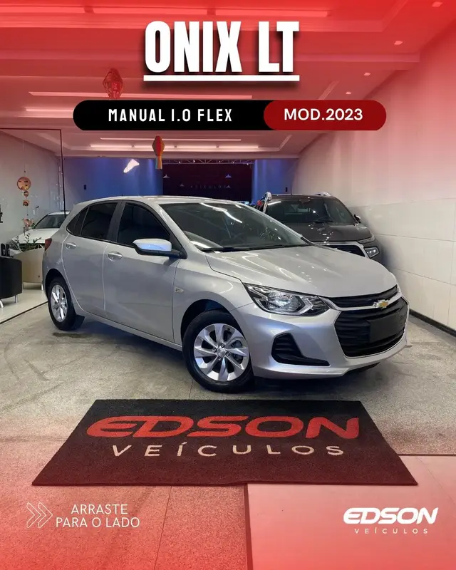 Carro Chevrolet Onix 2023 LT 1.0 Turbo