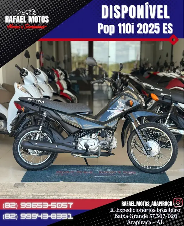 Moto Honda Pop 110i 2025 ES
