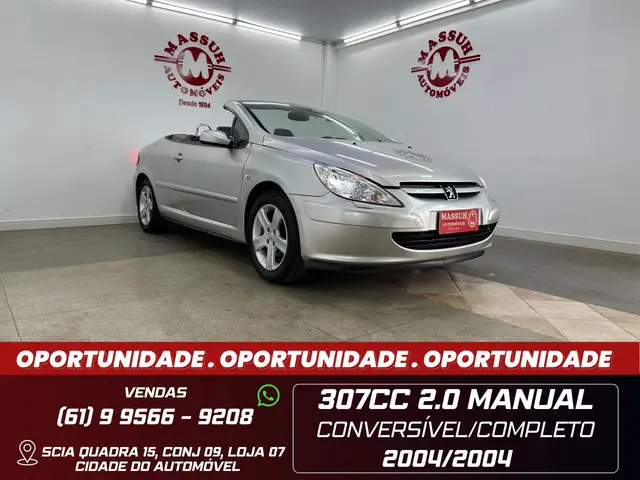 Carro Peugeot 307 CC 2004 2.0 16V