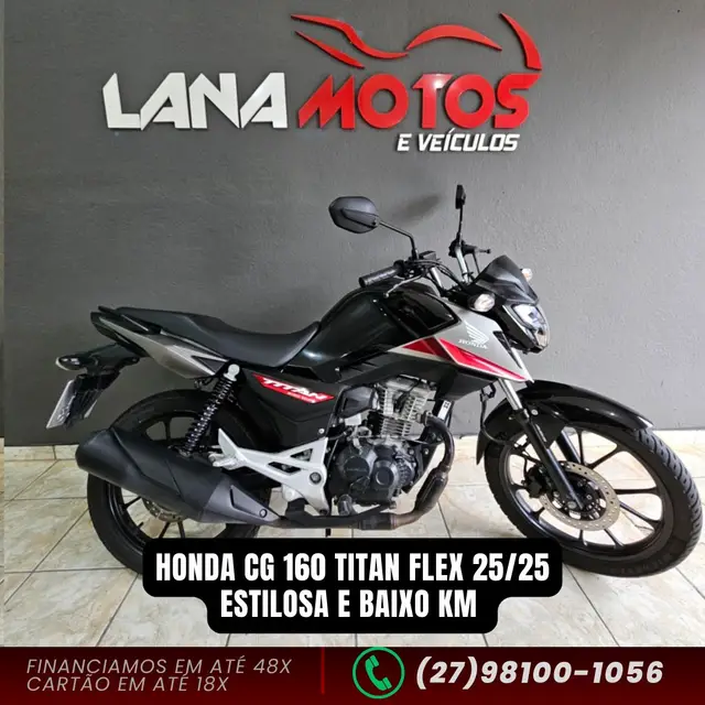 Moto Honda CG 160 2025 Titan