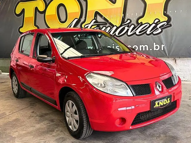 Carro Renault Sandero 2009 Authentique 1.0 16V (flex)