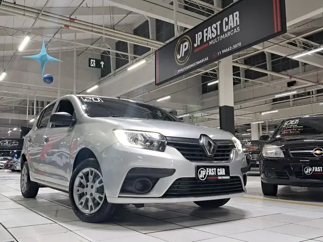Carro Renault Sandero 2020 Life 1.0 12V SCe (Flex)
